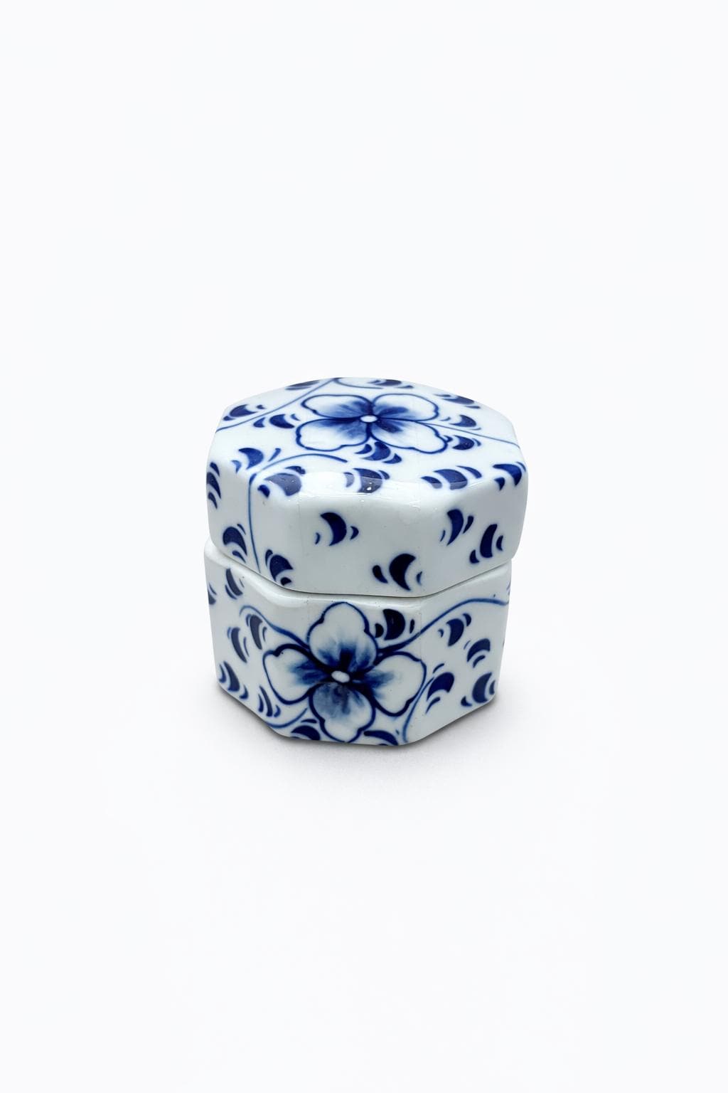 Blue & White Chinoiserie Porcelain Vase | Toile Ceramic Ginger Jar, Coastal Grandmillennial Home Decor for vases, centerpieces, and home styling