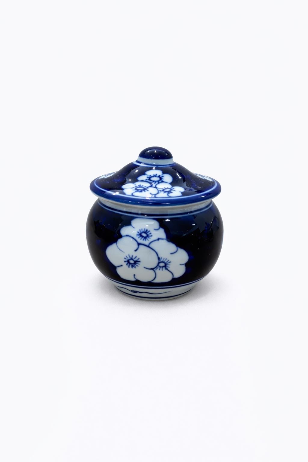 Blue & White Chinoiserie Porcelain Vase | Toile Ceramic Ginger Jar, Coastal Grandmillennial Home Decor for vases, centerpieces, and home styling