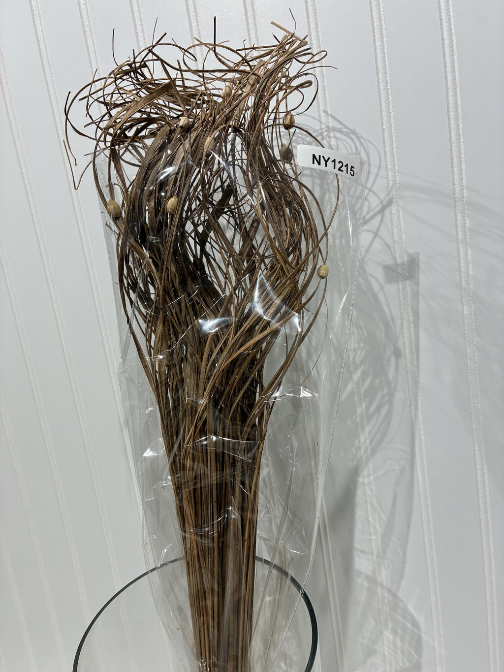 Ever Floral Bouquet | Rustic Flowers Dried | Home Decor Arrangement NY1215 Ting Curly Natural for vases, centerpieces, and home styling