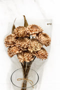 Ever Floral Bouquet | Rustic Faux Flowers Dried Look | Home Decor | Wedding Bouquet | Arrangement NY1075 for vases, centerpieces, and home styling