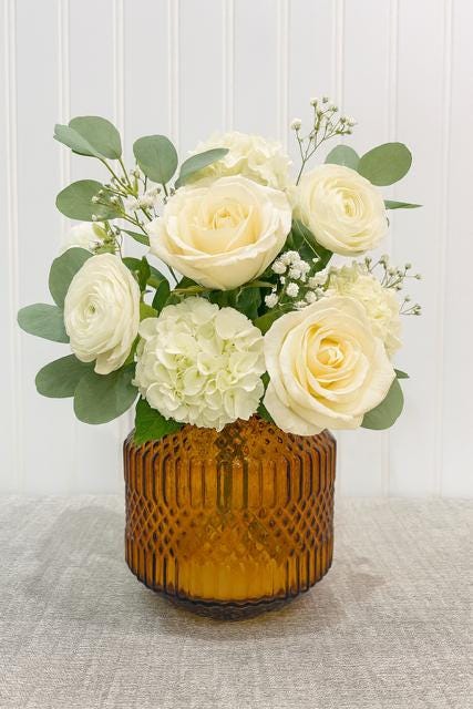 Textured Geometric Glass Vase – Multiple Colors for vases, centerpieces, and home styling