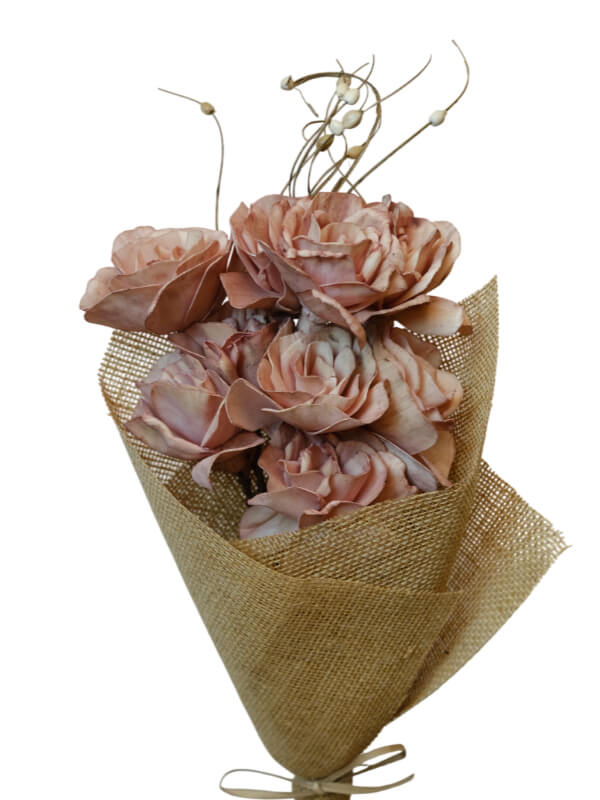 Bourbon Rose | Wholesale Everflorals | Old Pink NY1028