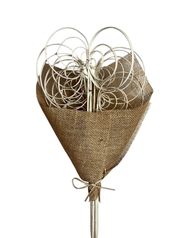 Cane Coil | Wholesale Everflorals | Natural NY1038