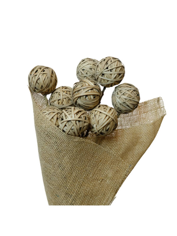 Cane Ball | Wholesale Everflorals | Natural NY1037