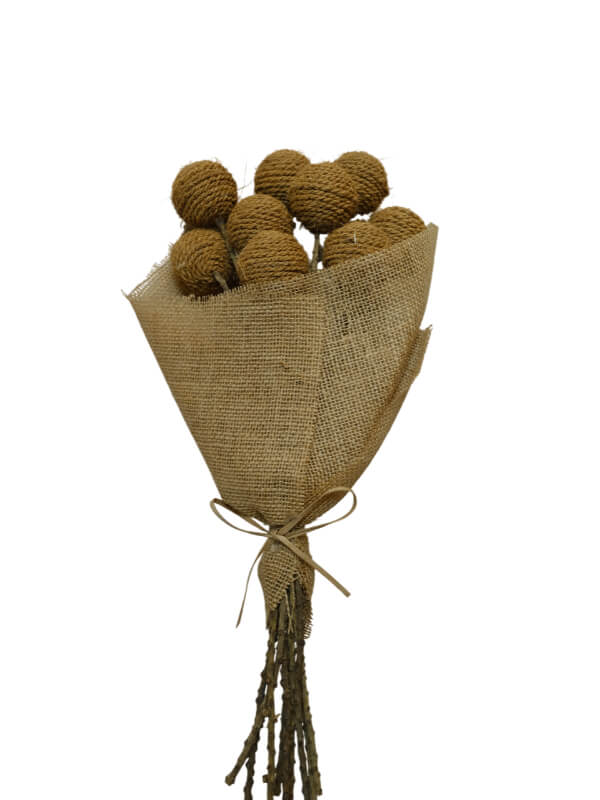 Coco Rope Ball | Wholesale Everflorals | Natural NY1041