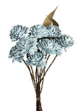 Folded Dahlia | Wholesale Everflorals | Grey NY1077