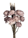 Old Pink Beauty Rose | Wholesale Faux Florals | Everflorals NY1010