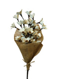 Palm Deco Flower Branch | Wholesale Everflorals | Natural NY1143