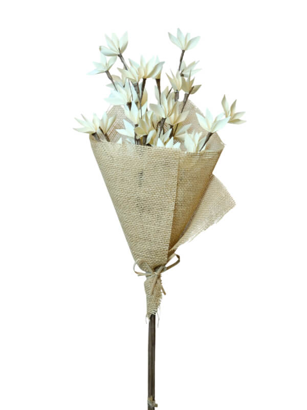 Palm Peacock Branch | Wholesale Everflorals | Natural NY1154