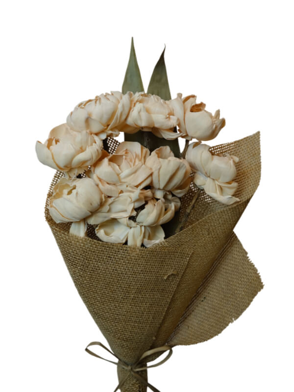 Peony Flower | Wholesale Everflorals | Corn Yellow NY1164
