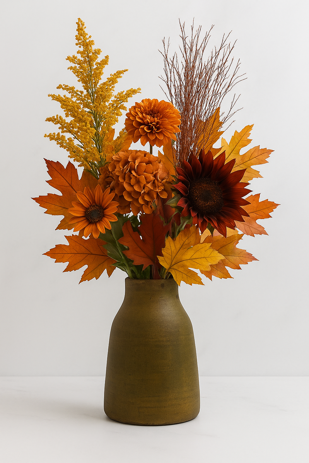 Elliot Ceramic Vase Collection | Rustic Farmhouse Pottery | Organic Handmade Style Home Decor image 5