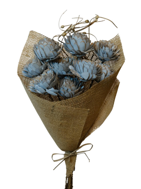 Slice Flower | Wholesale Everflorals | Grey NY1197