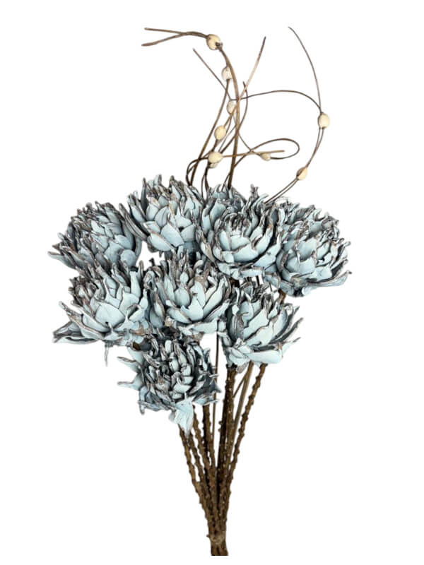 Spike Flower Skin | Wholesale Everflorals | Grey NY1203