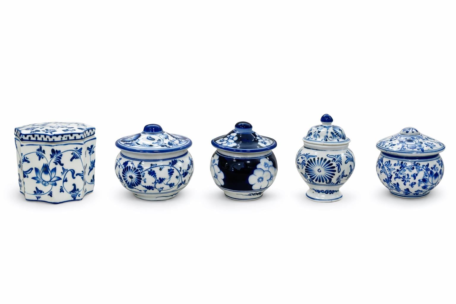 Blue & White Chinoiserie Porcelain Vase | Toile Ceramic Ginger Jar, Coastal Grandmillennial Home Decor for vases, centerpieces, and home styling
