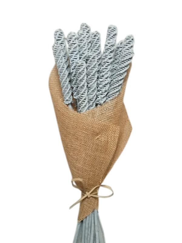 Ever Floral Bouquet | Rustic Faux Flowers Dried Look | Home Decor | Weddings | Arrangement NY1222 Grey for vases, centerpieces, and home styling