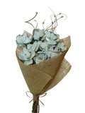 Handmade Sage Green Wood Flower Bouquet – Rustic Wedding Decor for vases, centerpieces, and home styling